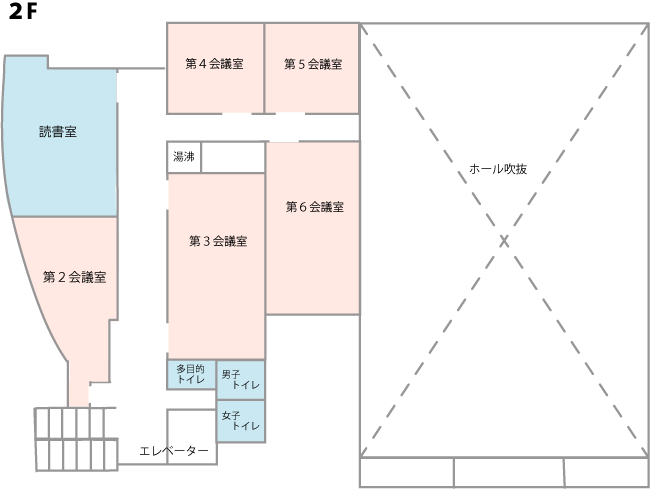 館内案内 大淀コミュニティセンター